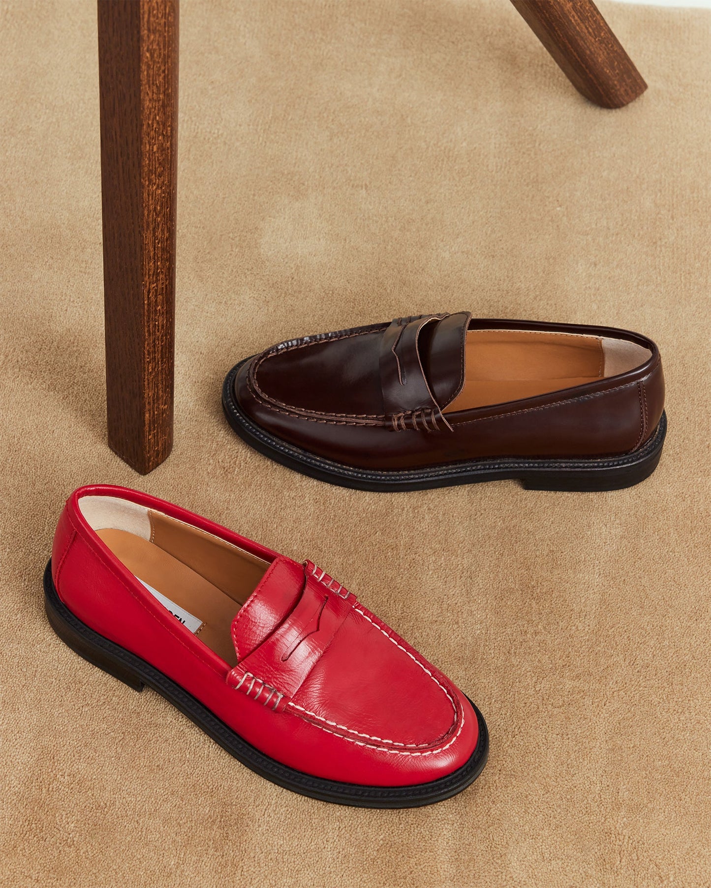 LFY TRAD Madison Red Leather