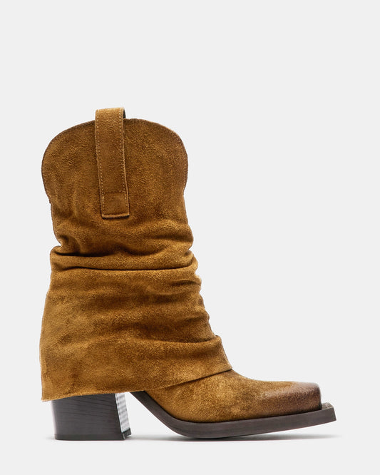 LFY TRAD Pia Chestnut Suede